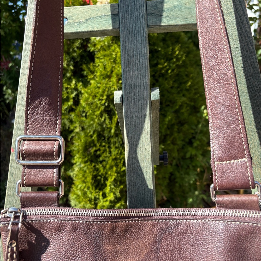 Roots Brown Crossbody Bag - Picture 2 of 7